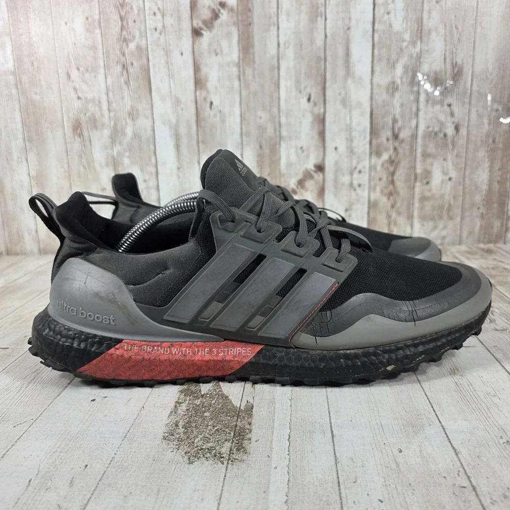 Adidas Ultraboost All Terrain Mens Black Grey Running Shoes EG8098 Size 13